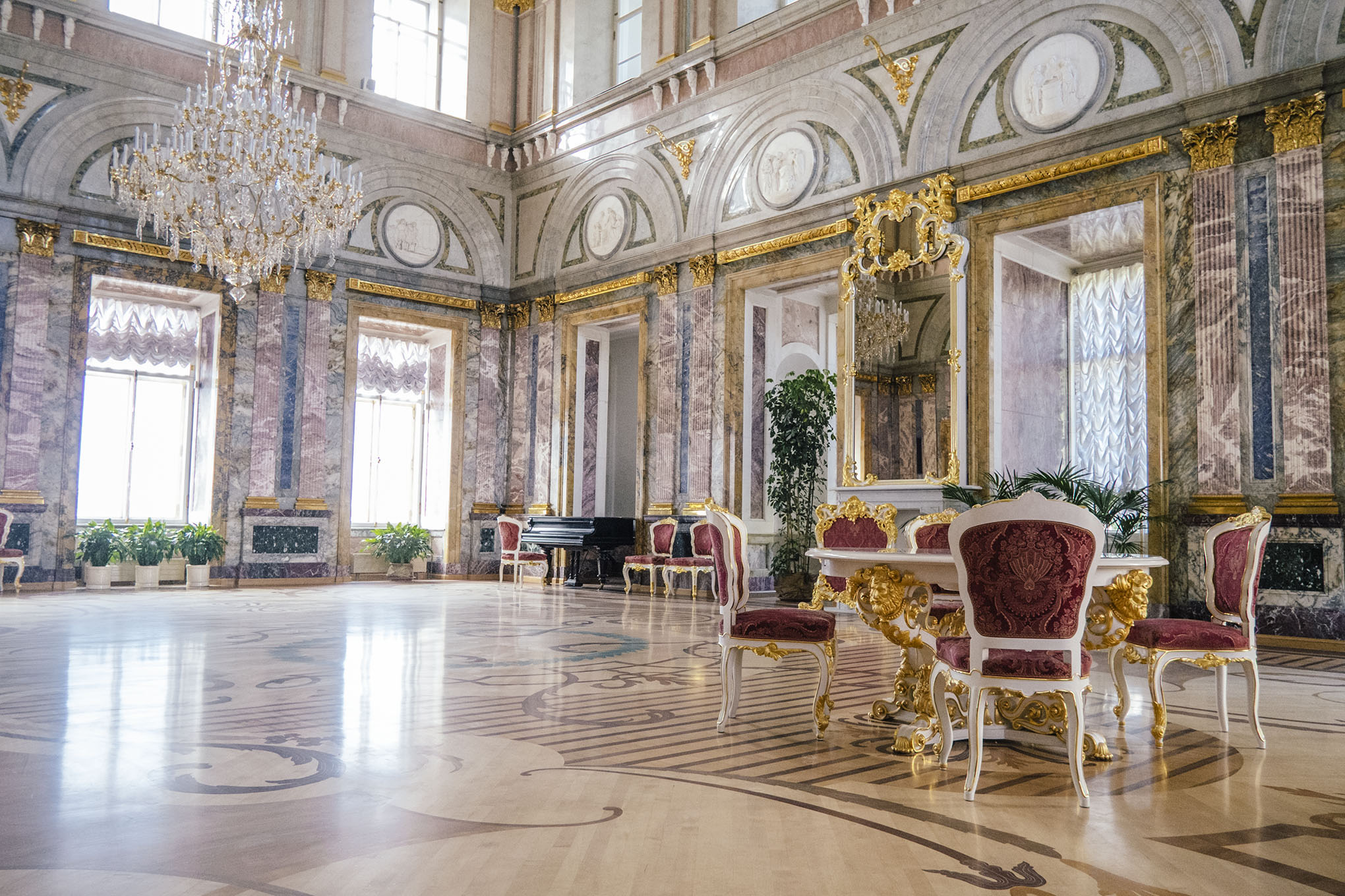 marble palace ball room