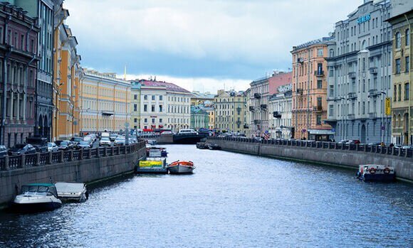 Rivers and canals St Petersburg